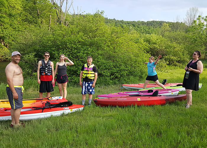 Kayaking with the Family