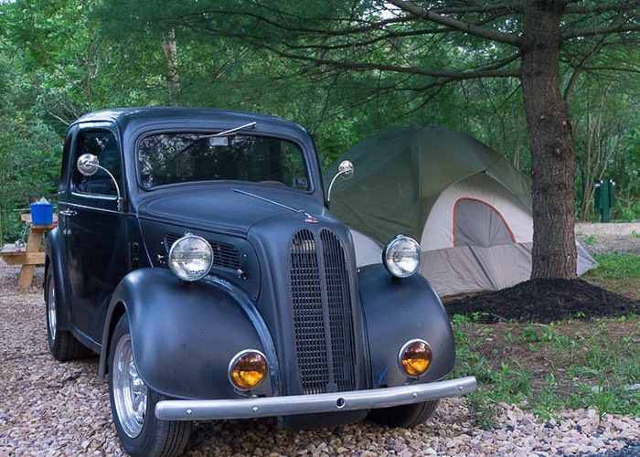 A classic camping trip